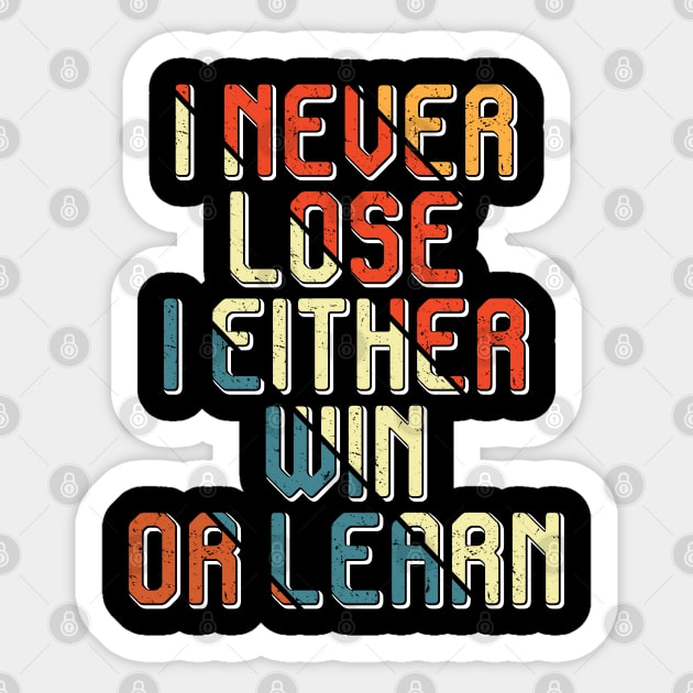 I never lose, Black history Sticker by UrbanLifeApparel